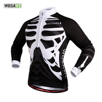 WOSAWE Men's Cycling Jersey Long Sleeve Mountain Bike Bicycle Sports Jerseys Shirt Biking Clothing Skull Style Roupa Ciclismo
WOSAWE Men's Cycling Jersey Long Sleeve Mountain Bike Bicycle Sports Jerseys Shirt Biking Clothing Skull Style Roupa Ciclismo