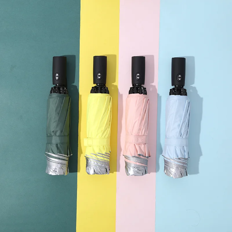 10 Ribs Titanium Coating Reverse Folding Umbrella Full-automatic Sun Umbrella Outdoor Anti UV Inverted Big Umbrellas Rain Women
10 Ribs Titanium Coating Reverse Folding Umbrella Full-automatic Sun Umbrella Outdoor Anti UV Inverted Big Umbrellas Rain Women