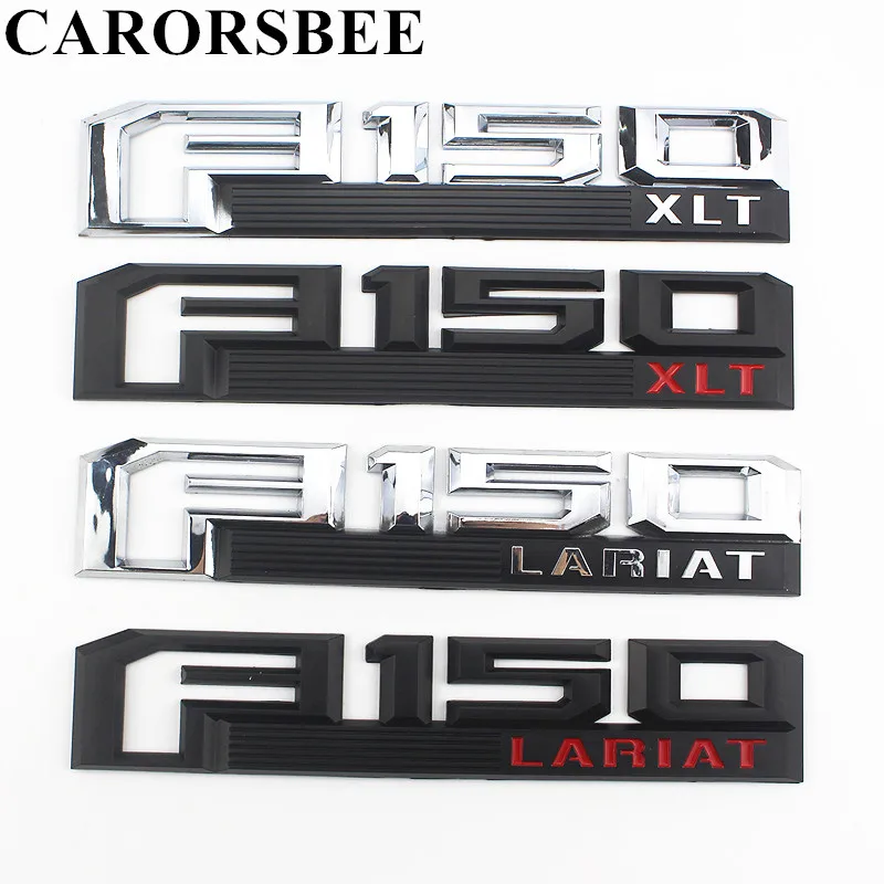 3D ABS F150 LARIAT F150XLT Emblem Badge Car sticker Boot Trunk Tailgate Decal For ford SVT raptor F250 F350 focus 2 ranger kuga
3D ABS F150 LARIAT F150XLT Emblem Badge Car sticker Boot Trunk Tailgate Decal For ford SVT raptor F250 F350 focus 2 ranger kuga