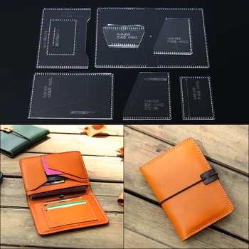 1 set 11*15*3cm Acrylic Stencil Women Long Wallet Cut Template DIY Leather Handmade Craft Hand Bag Sewing Pattern
1 set 11*15*3cm Acrylic Stencil Women Long Wallet Cut Template DIY Leather Handmade Craft Hand Bag Sewing Pattern