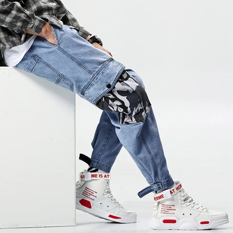 New Jeans Men Overalls Men's Jeans Men Loose Harem Hip Hop Wide Leg Pants Close Mouth Casual Pants Men's Clothing Men Jeans
New Jeans Men Overalls Men's Jeans Men Loose Harem Hip Hop Wide Leg Pants Close Mouth Casual Pants Men's Clothing Men Jeans