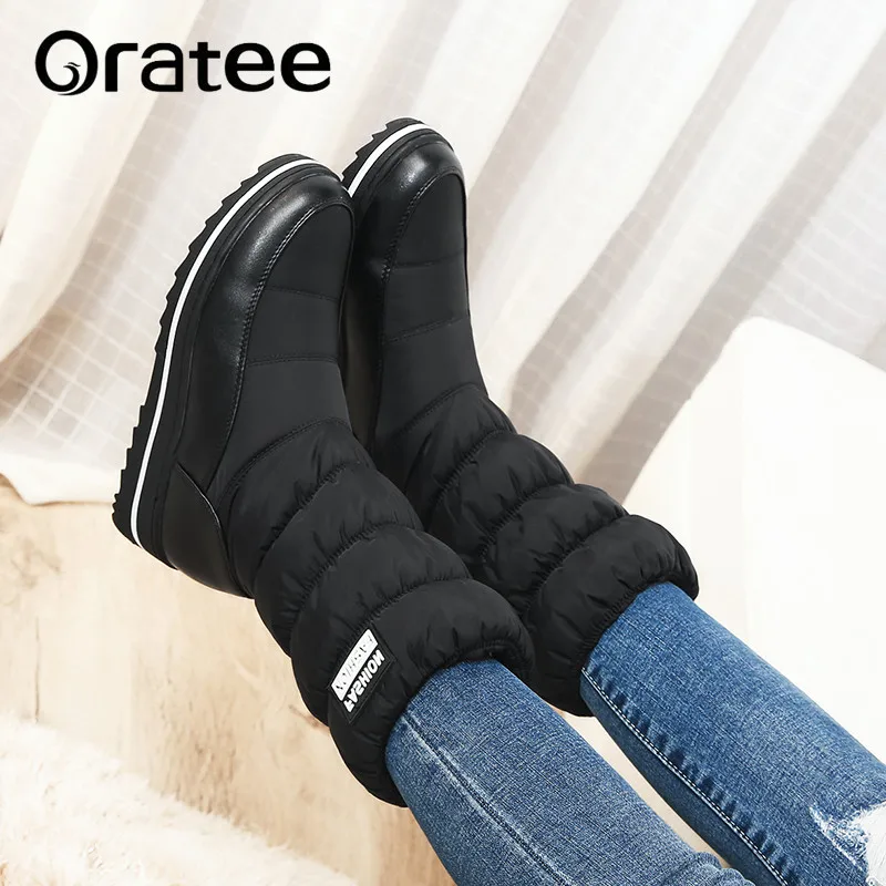 2018 Winter boots High Women Snow Boots plush Warm shoes Plus size 35 to big 43 easy wear girl white zip shoes female hot boots
2018 Winter boots High Women Snow Boots plush Warm shoes Plus size 35 to big 43 easy wear girl white zip shoes female hot boots