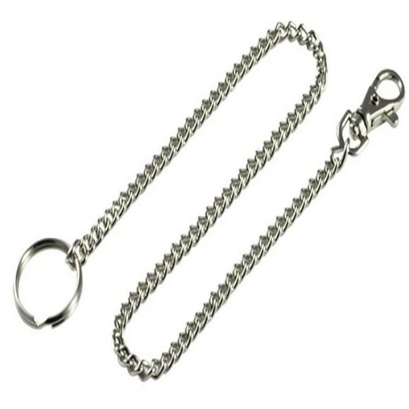 45cm Long Metal Wallet Belt Chain Keychain Rock Punk Trousers Hipster Pant Jean Key Chains Silver Ring Clip Keyring Men Jewelry
45cm Long Metal Wallet Belt Chain Keychain Rock Punk Trousers Hipster Pant Jean Key Chains Silver Ring Clip Keyring Men Jewelry