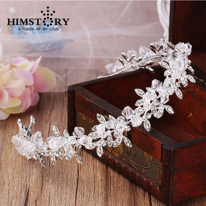 HIMSTORY Handmade Sparkling Clear Crystal Wedding Hairband ,Bride Headdress Hair Accessories Hairwear
HIMSTORY Handmade Sparkling Clear Crystal Wedding Hairband ,Bride Headdress Hair Accessories Hairwear