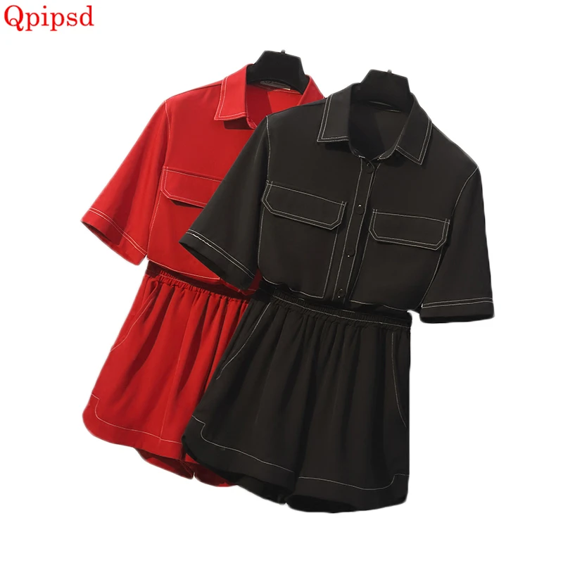 4XL Summer Large Size Womens Clothing 2023 New Loose Chiffon Shorts Suit Women Temperament Slim Sporting 2 Piece Sets Pants Suit
4XL Summer Large Size Womens Clothing 2023 New Loose Chiffon Shorts Suit Women Temperament Slim Sporting 2 Piece Sets Pants Suit