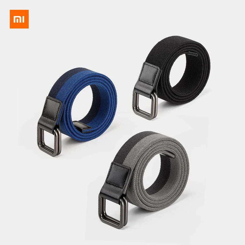 3 Colors Xiaomi Mijia Qimian Stretch Fabric Sports Belt 38MM Wide Belt Elastic Free Double Ring Alloy Buckle Men's Belt Smart
3 Colors Xiaomi Mijia Qimian Stretch Fabric Sports Belt 38MM Wide Belt Elastic Free Double Ring Alloy Buckle Men's Belt Smart
