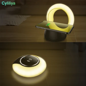 50pcs New night light wireless charging qi standard mobile phone fast wireless charger millet 10w home night light fast charge
50pcs New night light wireless charging qi standard mobile phone fast wireless charger millet 10w home night light fast charge
