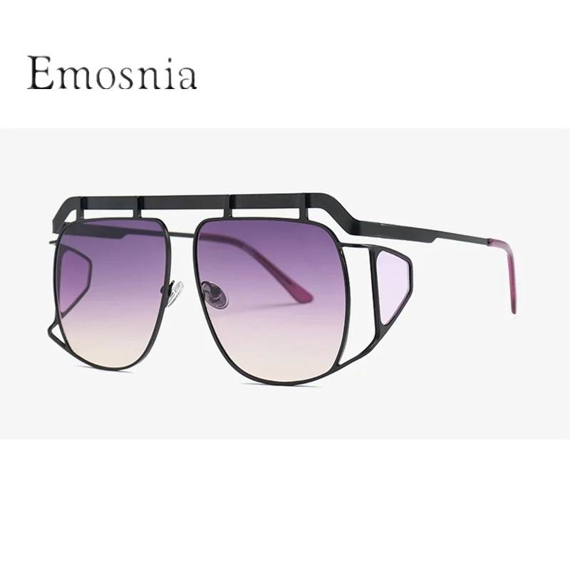 Emosnia Unique Women Irregular Sunglasses 2018 New Fashion Big Metal Frame Oversized Eyewear Male Female UV400 Goggles Oculos
Emosnia Unique Women Irregular Sunglasses 2018 New Fashion Big Metal Frame Oversized Eyewear Male Female UV400 Goggles Oculos