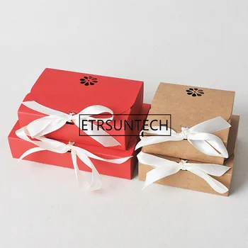 200pcs/lot 4 Size Vintage Retro Red/Kraft Paper Box, DIY Wedding Favor Gift Box, Single Cake Box Packaging With Ribbon
200pcs/lot 4 Size Vintage Retro Red/Kraft Paper Box, DIY Wedding Favor Gift Box, Single Cake Box Packaging With Ribbon