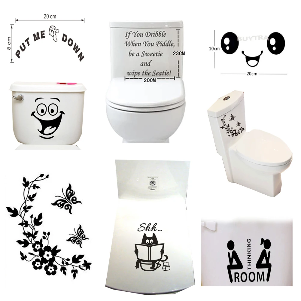 Funny Smile Bathroom Wall Stickers Toilet Home Decoration Waterproof Wall Decals For Toilet Sticker Decorative Poster Home Decor
Funny Smile Bathroom Wall Stickers Toilet Home Decoration Waterproof Wall Decals For Toilet Sticker Decorative Poster Home Decor