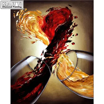 Full DIY 5D Diamond Mosaic picture Cheers! Diamond Painting Cross Stitch Kits Diamond Embroidery red wine Patterns Rhinestones
Full DIY 5D Diamond Mosaic picture Cheers! Diamond Painting Cross Stitch Kits Diamond Embroidery red wine Patterns Rhinestones