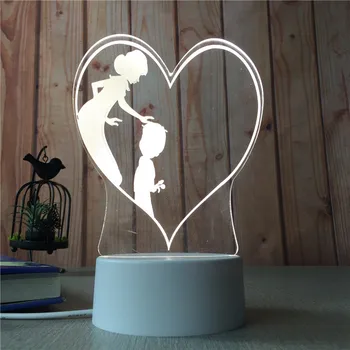 3D Led Mother and child Nightlight Usb Touch Luminous maternal love Desk Lamp Kids Bedroom Sleep Lighting Fixture Home Decor
3D Led Mother and child Nightlight Usb Touch Luminous maternal love Desk Lamp Kids Bedroom Sleep Lighting Fixture Home Decor