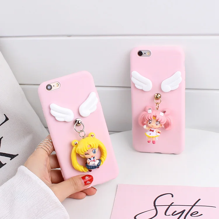 For Huawei p30pro /mate20X Cute 3D Sailor Moon phone Case For nova 3e 2s 4 soft TPU Cover For P20 /mate20pro Cartoon Angel wings
For Huawei p30pro /mate20X Cute 3D Sailor Moon phone Case For nova 3e 2s 4 soft TPU Cover For P20 /mate20pro Cartoon Angel wings