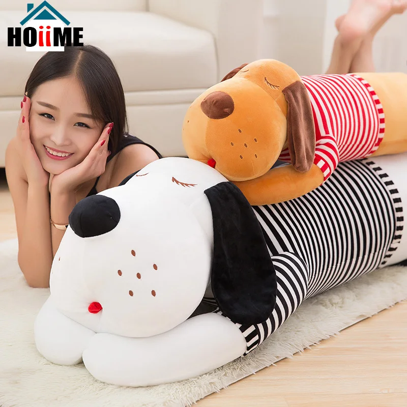 Hoiime Creative Cute Cartoon Dog Plush Toy Large Stripe Big Head Dog Doll Sleeping Pillow Cushion Christmas Birthday Gift
Hoiime Creative Cute Cartoon Dog Plush Toy Large Stripe Big Head Dog Doll Sleeping Pillow Cushion Christmas Birthday Gift