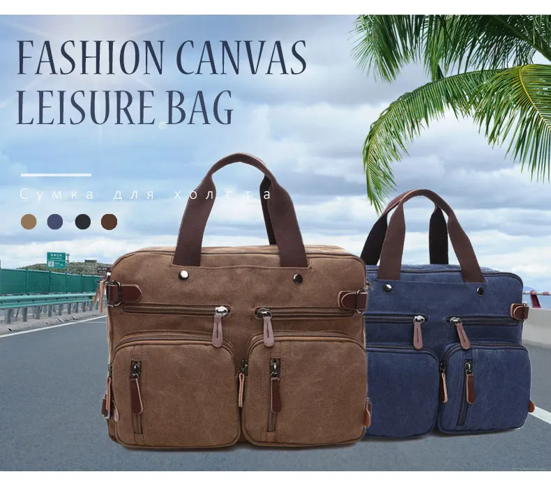 Men Canvas Handbag