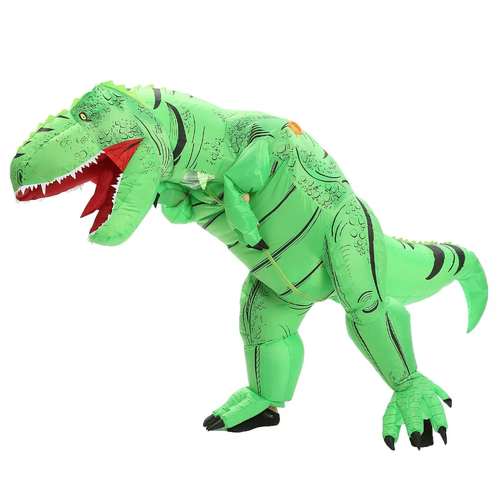 Adult T-rex Trex inflatable Dinosaur Costume for Women Men Animal Cosplay Halloween Party Fantasia clothing Holiday
Adult T-rex Trex inflatable Dinosaur Costume for Women Men Animal Cosplay Halloween Party Fantasia clothing Holiday