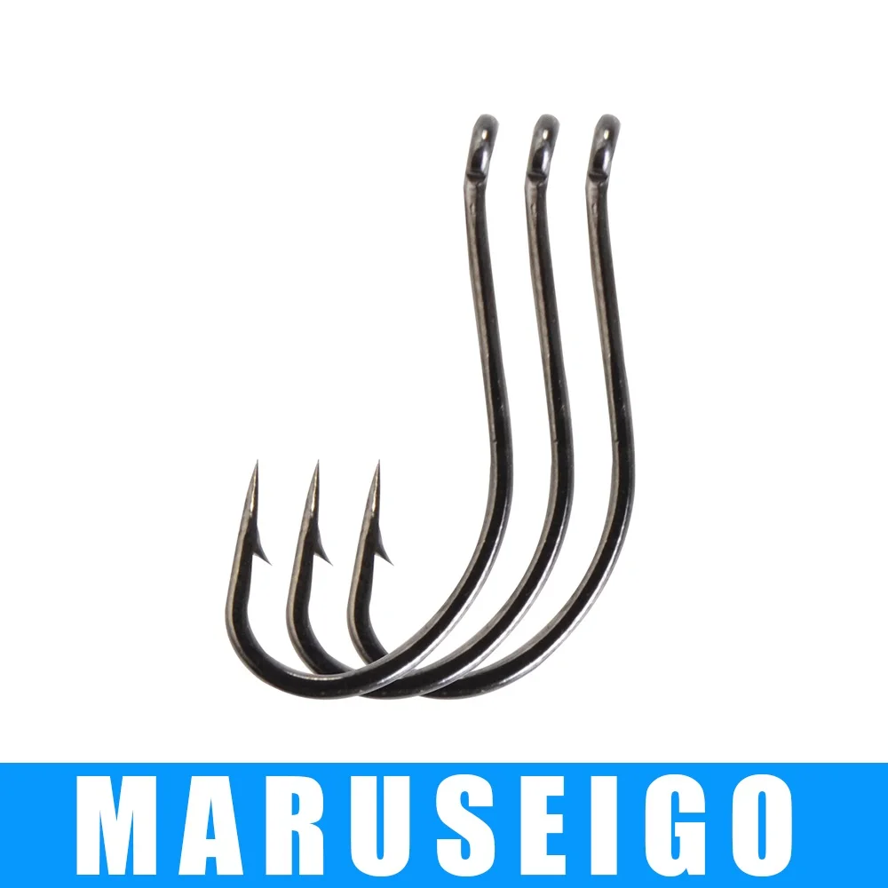 FTK MARUSEIGO Ringed Single Fishing Hook Set 7-30pcs High Carbon Steel Carp Hook Japan 4-16# Barbed Carp Fishhook With Eye
FTK MARUSEIGO Ringed Single Fishing Hook Set 7-30pcs High Carbon Steel Carp Hook Japan 4-16# Barbed Carp Fishhook With Eye