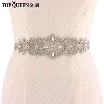 TOPQUEEN Crystal Rhinestones Evening Party Gown Dresses Accessories Wedding Belts Sashes Bridal Elastic Belt SJD-S26
TOPQUEEN Crystal Rhinestones Evening Party Gown Dresses Accessories Wedding Belts Sashes Bridal Elastic Belt SJD-S26