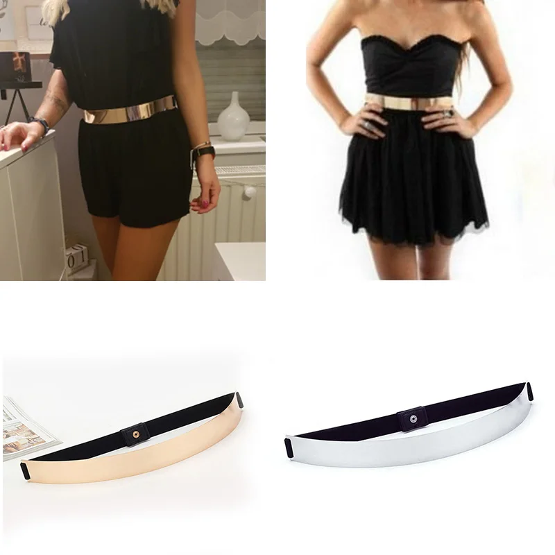 Sexy Lady Belts for Women Elastic Mirror Metal Waist Belt Bling Gold Silver Color Vintage Girl Belt Female Dress Accessories
Sexy Lady Belts for Women Elastic Mirror Metal Waist Belt Bling Gold Silver Color Vintage Girl Belt Female Dress Accessories