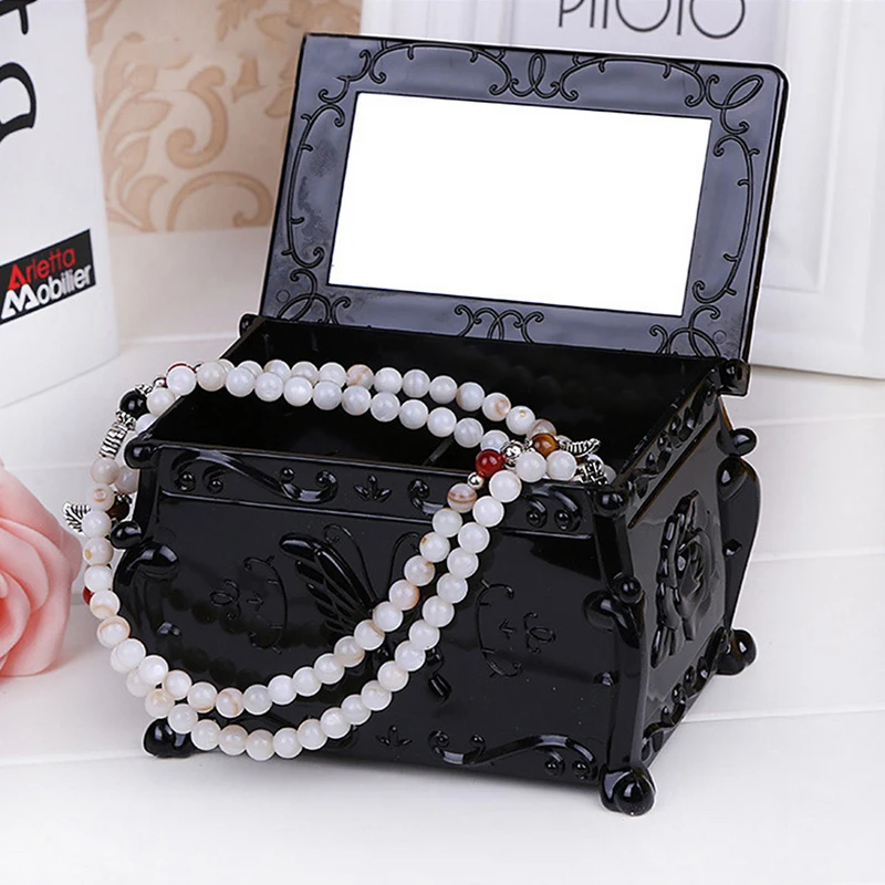 Makeup Jewelry Storage Box For Cosmetic Cotton Desktop Finishing Container With Butterfly Flip Cover Sundries Organizer
Makeup Jewelry Storage Box For Cosmetic Cotton Desktop Finishing Container With Butterfly Flip Cover Sundries Organizer