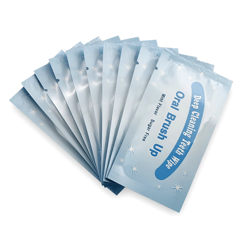10PCS Oral Hygiene Teeth Whitening Teeth Wipe Oral Brush Up Dental Clean Textured Finger TSLM2
10PCS Oral Hygiene Teeth Whitening Teeth Wipe Oral Brush Up Dental Clean Textured Finger TSLM2