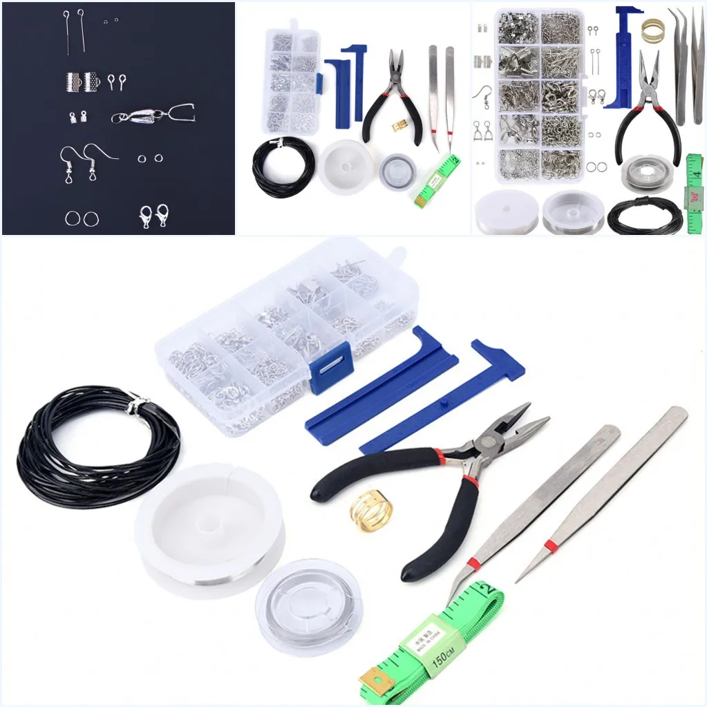 2019 Hot 1 Set Pliers Silver Beads Wire Starter Tool Kit DIY Hnadmde Jewelry Making Repair Tool
2019 Hot 1 Set Pliers Silver Beads Wire Starter Tool Kit DIY Hnadmde Jewelry Making Repair Tool