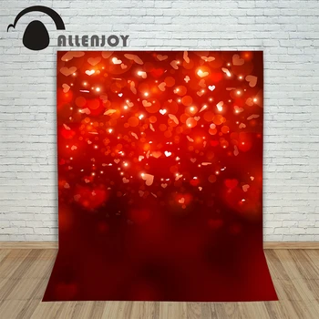 Allenjoy backdrops for photo thin vinyl Valentine heart red romance Background photography photocall camera
Allenjoy backdrops for photo thin vinyl Valentine heart red romance Background photography photocall camera