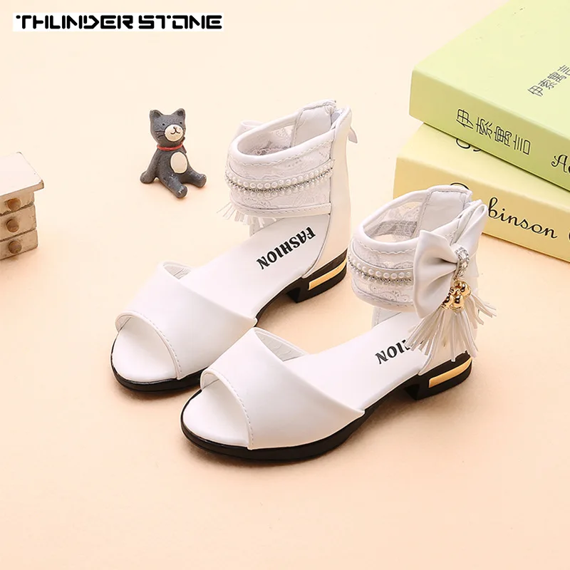Flat Buckle Children's Sandals 2018 Summer New Girls Shoes Foot Ring Bow Fashion Open Toe Girls Princess Beach Sandals KS476
Flat Buckle Children's Sandals 2018 Summer New Girls Shoes Foot Ring Bow Fashion Open Toe Girls Princess Beach Sandals KS476