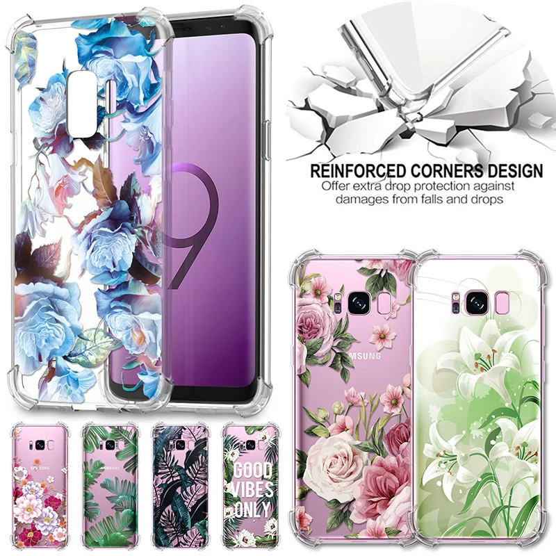 Floral Leaf Pattern Airbag Case For Samsung Galaxy A7 2018 A3 A5 A6 A8 A9 S10e S8 S9 S10 Plus J2 J3 J4 J5 J7 Prime Soft TPU Capa
Floral Leaf Pattern Airbag Case For Samsung Galaxy A7 2018 A3 A5 A6 A8 A9 S10e S8 S9 S10 Plus J2 J3 J4 J5 J7 Prime Soft TPU Capa