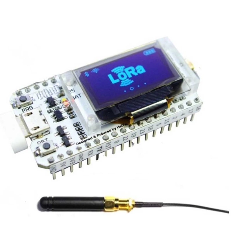868/915Mhz Esp32 Bluetooth Wifi Lora Development Board Sx1276 Module For Arduino Module With Antenna
868/915Mhz Esp32 Bluetooth Wifi Lora Development Board Sx1276 Module For Arduino Module With Antenna