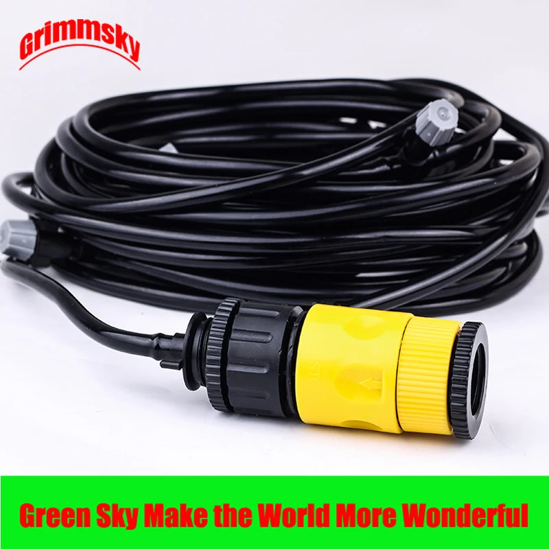 greenhouse lawn garden patio waterring irrigation kits 10m garden mist cooling system sprayers
greenhouse lawn garden patio waterring irrigation kits 10m garden mist cooling system sprayers