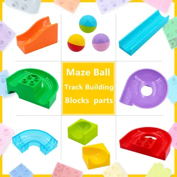 Compatible with DuploINGlys Big Size Marble Race Run Maze Ball Track Plastic Funnel Slide Building Blocks Accessories
Compatible with DuploINGlys Big Size Marble Race Run Maze Ball Track Plastic Funnel Slide Building Blocks Accessories