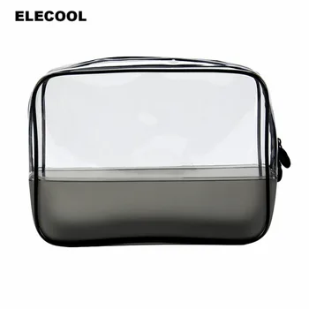 ELECOOL New Travel Transparent waterproof Bag 1pc Cosmetic Makeup Clear PVC Travel Wash Zipper Bag Holder Pouch
ELECOOL New Travel Transparent waterproof Bag 1pc Cosmetic Makeup Clear PVC Travel Wash Zipper Bag Holder Pouch
