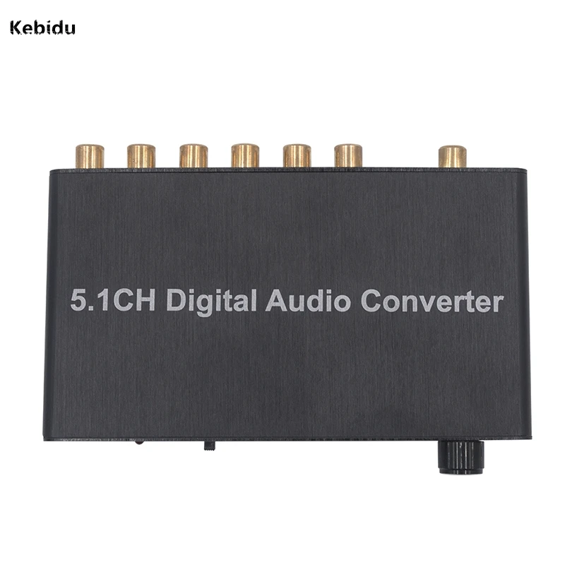 5.1CH Digital Audio Converter Decoder SPDIF Coaxial to RCA DTS AC3 digital to 5.1 Amplifier Analog Converter for PS3,DVD player
5.1CH Digital Audio Converter Decoder SPDIF Coaxial to RCA DTS AC3 digital to 5.1 Amplifier Analog Converter for PS3,DVD player