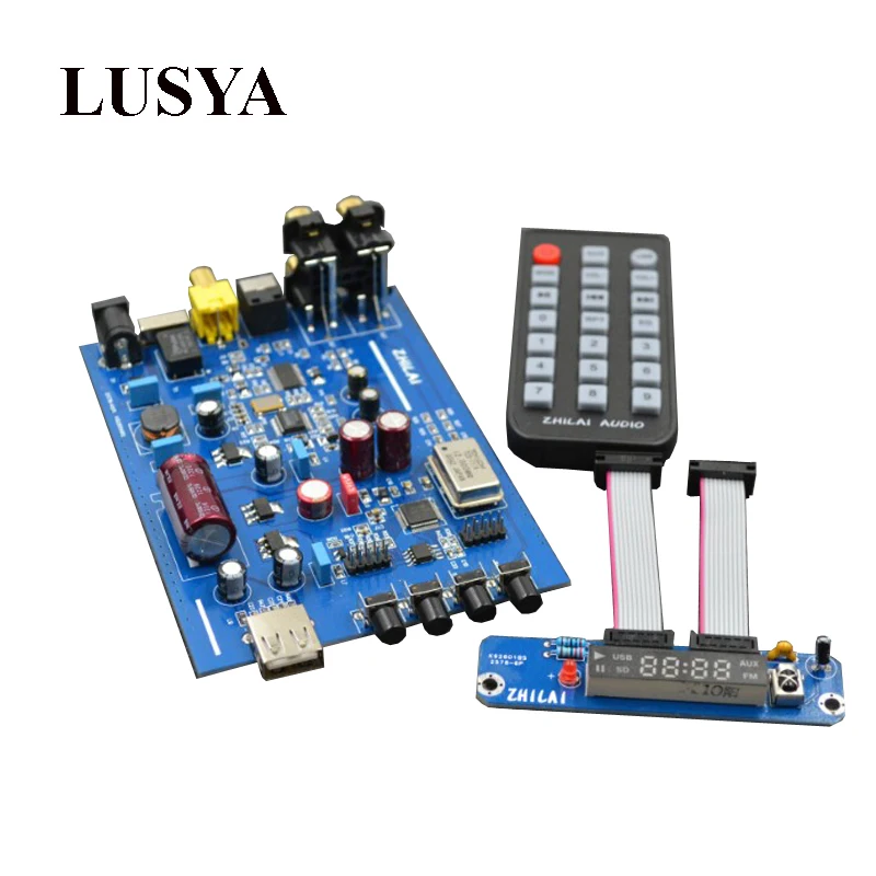 Lusya SP3306AL lossless music APE player board HiFi fever decoder DAC fiber coaxial digital analog output T0012
Lusya SP3306AL lossless music APE player board HiFi fever decoder DAC fiber coaxial digital analog output T0012