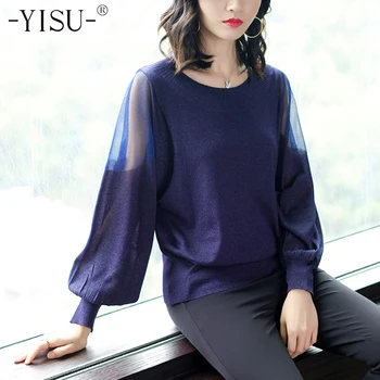 YISU Sweater Women Round neck Knitted Sweaters Tops Female Long sleeve Pull Femme 2019 spring Casual Pullovers Loose Jumper
YISU Sweater Women Round neck Knitted Sweaters Tops Female Long sleeve Pull Femme 2019 spring Casual Pullovers Loose Jumper