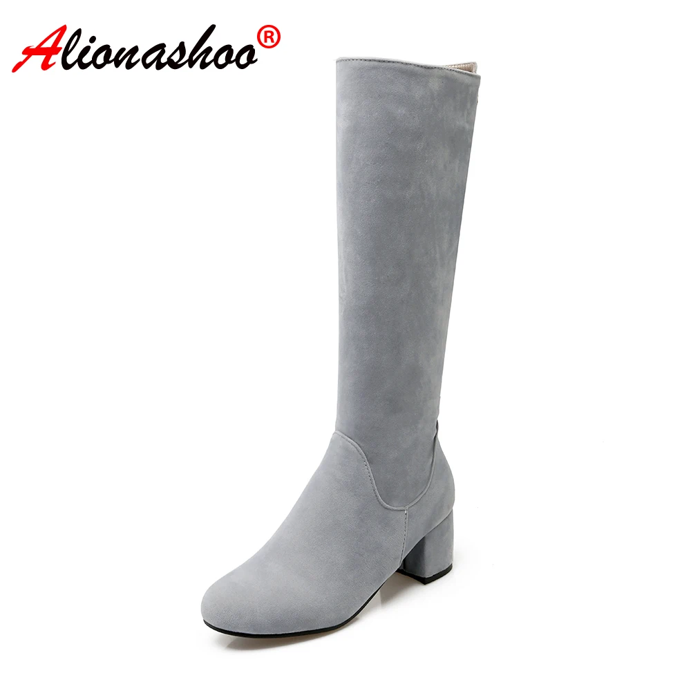Ladies Boots Thigh High Female Winter Boots Women Knee High Boots Stretch Sexy Fashion Shoes Black Grey Botas Plus Size 34-43
Ladies Boots Thigh High Female Winter Boots Women Knee High Boots Stretch Sexy Fashion Shoes Black Grey Botas Plus Size 34-43