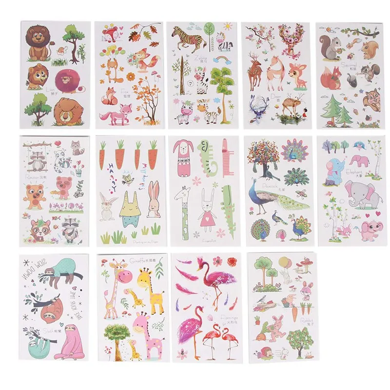 5Packs/Lot (1 Pcs/pack) Cartoon Cute Kids Children Flamingo Squirrel Animal Temporary Tattoo Sticker Body Art
5Packs/Lot (1 Pcs/pack) Cartoon Cute Kids Children Flamingo Squirrel Animal Temporary Tattoo Sticker Body Art