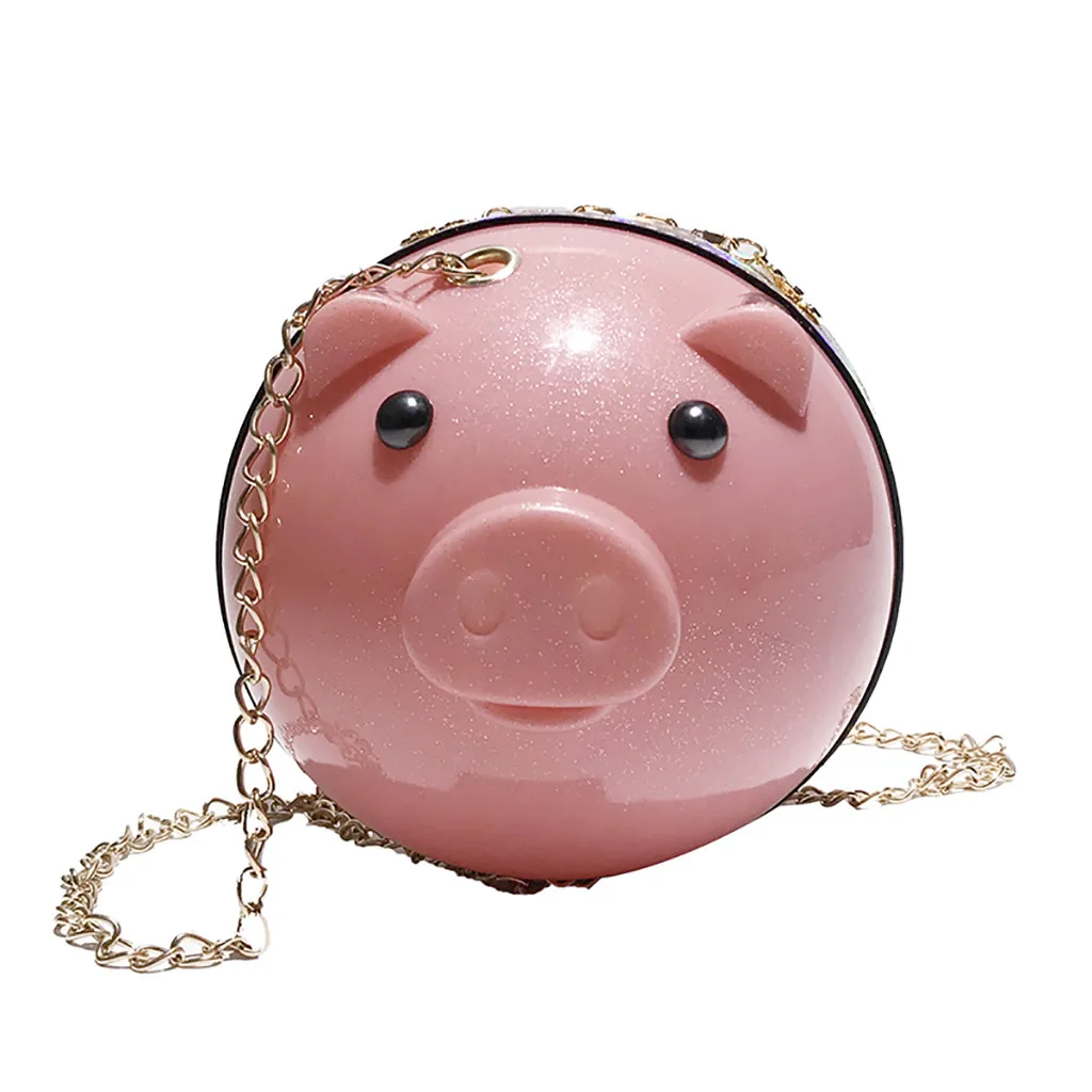 2019 Pig Year Ladies Funny Pig Pattern Crossbody Bag Wild Cute Little Cute Round Bag Women Versatile Shoulder Bag Bolsa Feminina
2019 Pig Year Ladies Funny Pig Pattern Crossbody Bag Wild Cute Little Cute Round Bag Women Versatile Shoulder Bag Bolsa Feminina