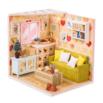 DIY Cottage Hand Assembled Model Innovative Toy Without Dust Cover Suitable For Bedroom, Living Room Office And Shop Is A Gift
DIY Cottage Hand Assembled Model Innovative Toy Without Dust Cover Suitable For Bedroom, Living Room Office And Shop Is A Gift