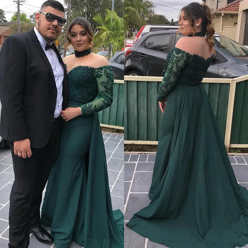 Emerald Green Mermaid Evening Dresses Plus Size 2019 Abendkleider Lang Long Sleeve Prom Gowns Formal Women Occasion Dress
Emerald Green Mermaid Evening Dresses Plus Size 2019 Abendkleider Lang Long Sleeve Prom Gowns Formal Women Occasion Dress