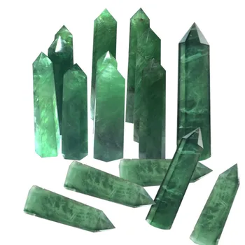 Green Fluorite Natural Crystal Fluorite Column Ornament Hexagonal Wand Quartz Crystal Wand Healing Stone Single Pointed Tip
Green Fluorite Natural Crystal Fluorite Column Ornament Hexagonal Wand Quartz Crystal Wand Healing Stone Single Pointed Tip