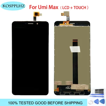 For UMI Max LCD Display+Touch Screen Digitizer Assembly 100% tested LCD+Touch Digitizer for Max +Free Tools+ adhesive
For UMI Max LCD Display+Touch Screen Digitizer Assembly 100% tested LCD+Touch Digitizer for Max +Free Tools+ adhesive