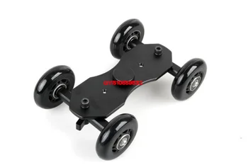 Mini Desktop DSLR Camera Video Photography Rail Track Slider Table Dolly Car For Camera Ballhead Magic Arm
Mini Desktop DSLR Camera Video Photography Rail Track Slider Table Dolly Car For Camera Ballhead Magic Arm