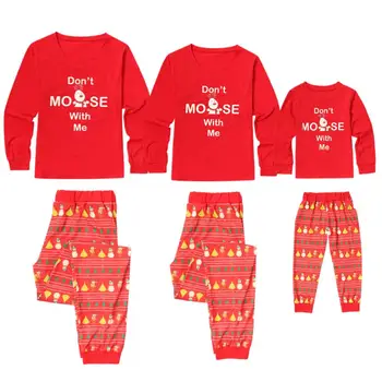PatPat Autumn And Winter New Parent-child Casual Christmas Do Not Moose With Me Funny And Festive Family Pajamas Set
PatPat Autumn And Winter New Parent-child Casual Christmas Do Not Moose With Me Funny And Festive Family Pajamas Set