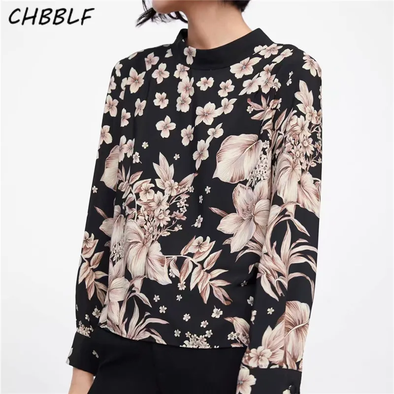 CHBBLF women elegant floral pattern blouse long sleeve o neck vintage shirts female casual wear tops blusas BGB9034
CHBBLF women elegant floral pattern blouse long sleeve o neck vintage shirts female casual wear tops blusas BGB9034