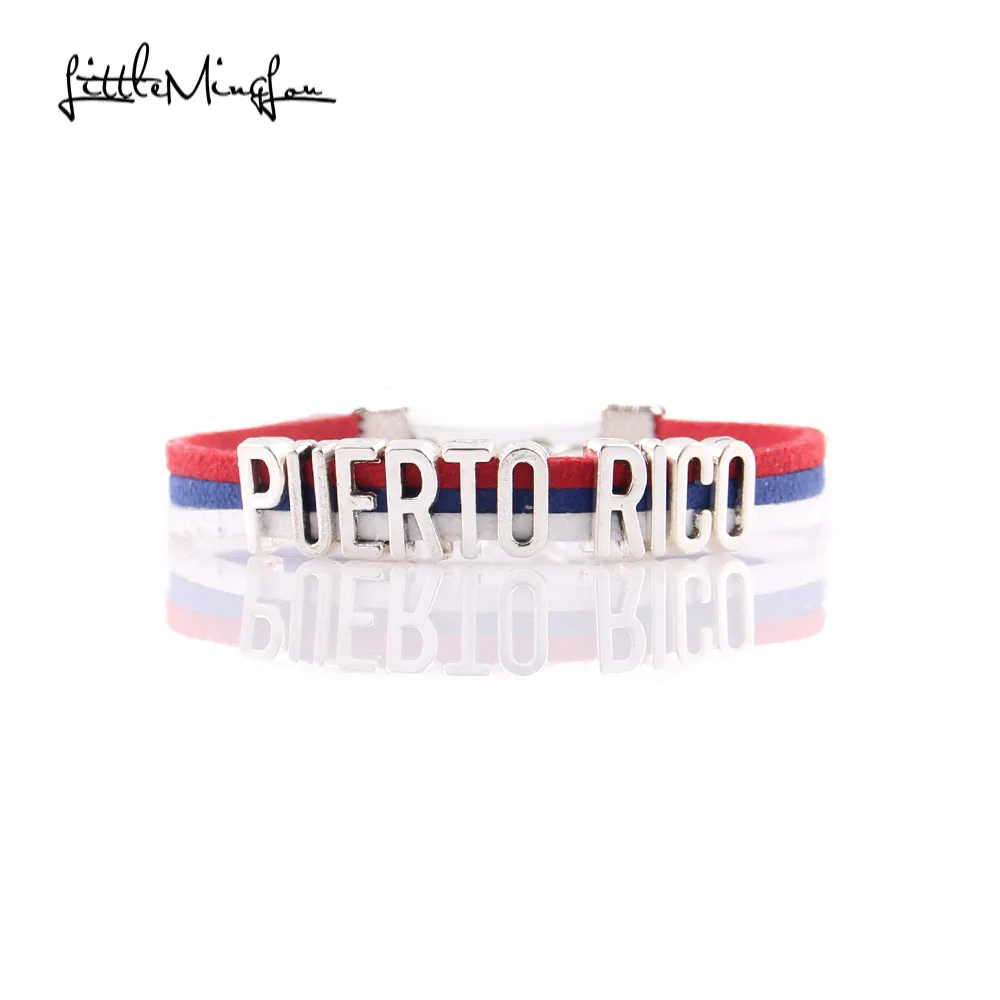 Little MingLou Infinity love PUERTO RICO Bracelet heart Charm bracelets & bangles for Women men leather braid country jewelry
Little MingLou Infinity love PUERTO RICO Bracelet heart Charm bracelets & bangles for Women men leather braid country jewelry