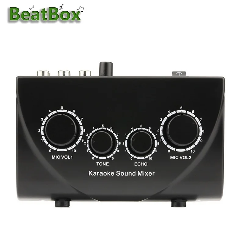 BeatBox Sound Mixer Professional Audio System Portable Mini Digital Audio Echo Mixer System
BeatBox Sound Mixer Professional Audio System Portable Mini Digital Audio Echo Mixer System