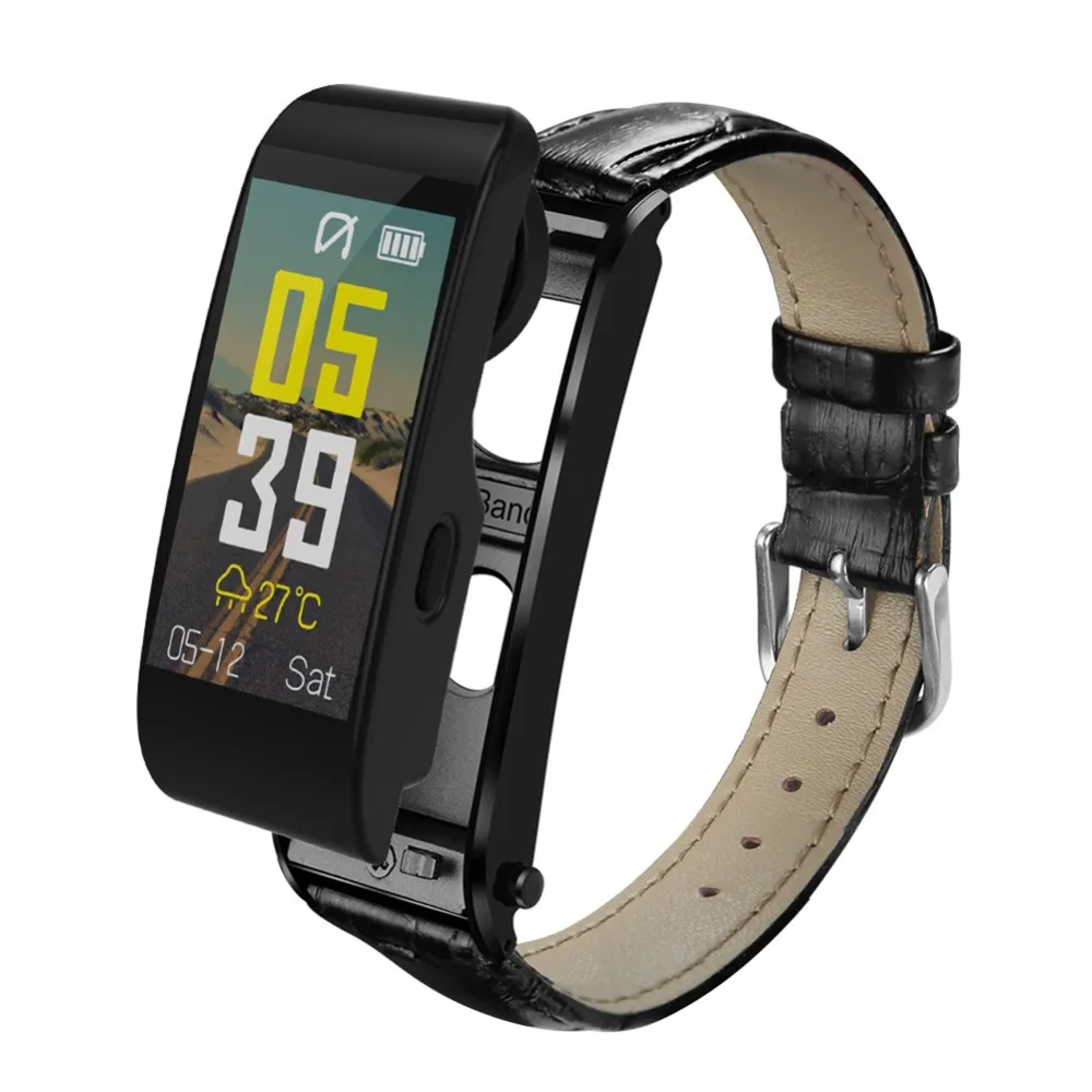 ALLOYSEED Bluetooth Smart Bracelet Watch Handsfree Call Music Player Sport Wristband Headset Fitness Tracker Heart Rate Monitor
ALLOYSEED Bluetooth Smart Bracelet Watch Handsfree Call Music Player Sport Wristband Headset Fitness Tracker Heart Rate Monitor