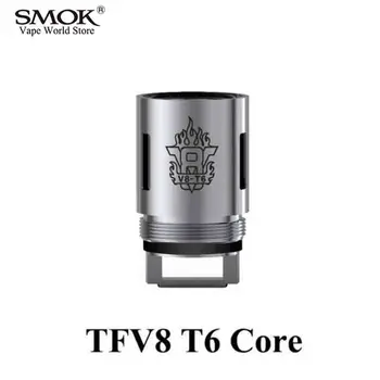 Electronic Cigarette Cores Original SMOK TFV8 Coil T6 Core SMOK Atomizer Core Vape Box Mod Atomizer Core S108
Electronic Cigarette Cores Original SMOK TFV8 Coil T6 Core SMOK Atomizer Core Vape Box Mod Atomizer Core S108